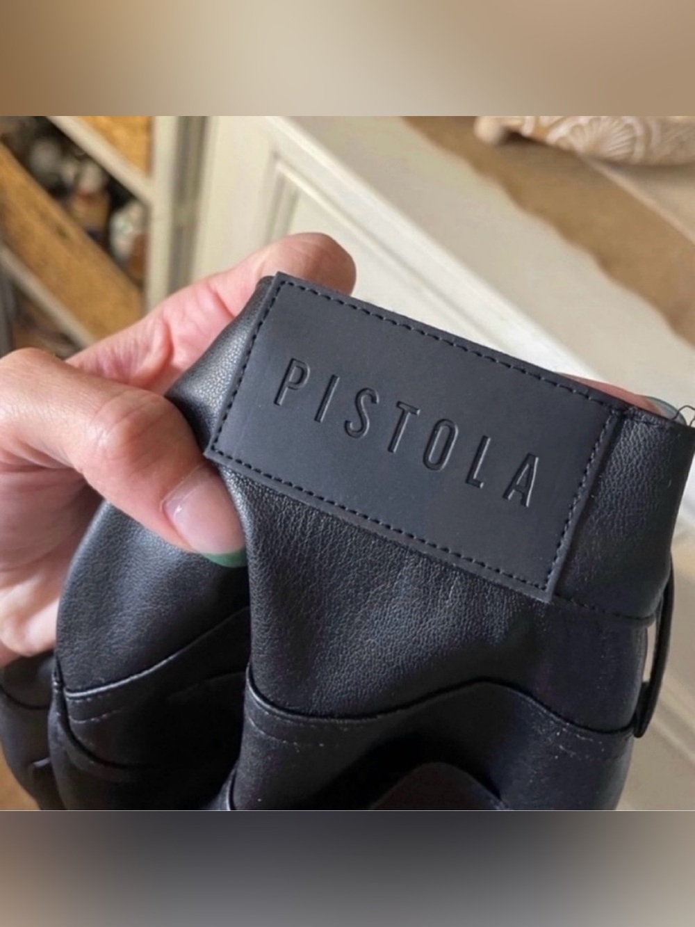 PISTOLA Lennon High Rise Cropped Boot Pant in Slate Black from revolve - Picture 14 of 14